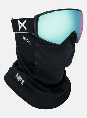 Anon M4S Goggles (Toric) + Bonus Lens + MFI® Face Mask | Frame: Black, Lens: Perceive Variable Blue
