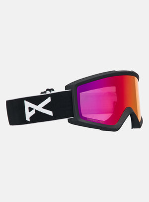 Anon Helix 2.0 Goggles + Bonus Lens | Frame: Black, Lens: Perceive Sunny Red