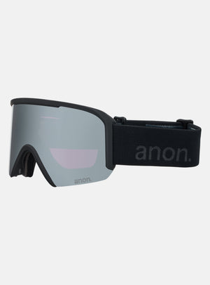Anon Nesa S Goggles + Bonus Lens + MFI® Face Mask | Frame: Smoke, Lens: Perceive Sunny Onyx
