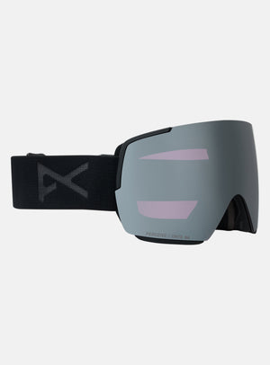Anon M5S Goggles + Bonus Lens + MFI® Face Mask | Frame: Smoke, Lens: Perceive Sunny Onyx