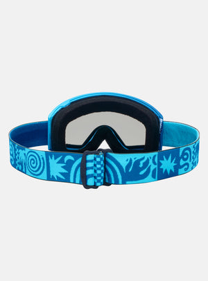 Anon Tracker 2.0 Goggles + MFI® Face Mask | Frame: Island Blues, Lens: Smoke