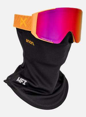 Anon Sync Goggles + Bonus Lens + MFI® Face Mask | Frame: Autumn Glow, Lens: Perceive Sunny Red (14% / S3), Spare Lens: Perceive Cloudy Burst (59% / S1)