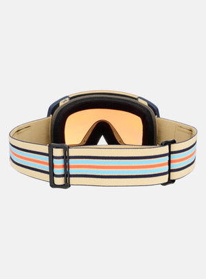 Anon M5S Goggles + Bonus Lens + MFI® Face Mask | Frame: Vintage, Lens: Perceive Variable Blue (21% / S2), Spare Lens: Perceive Cloudy Pink (53% / S1)