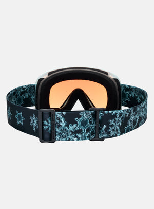 Anon Nesa S Goggles + Bonus Lens + MFI® Face Mask | Frame: Snow Flurry, Lens: Perceive Sunny Onyx