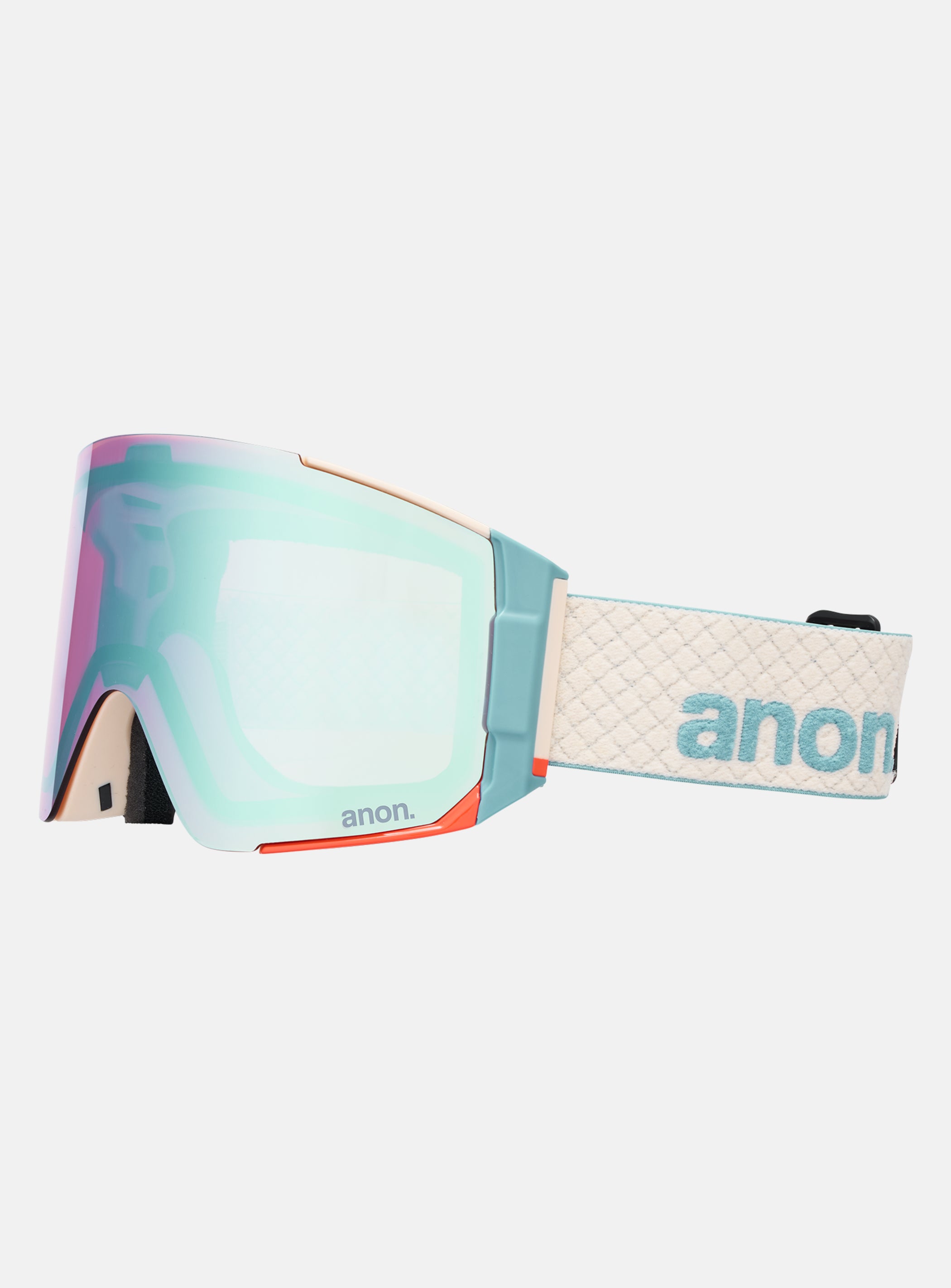 Anon Sync Goggles + Bonus Lens + MFI® Face Mask | Frame: Oat, Lens: Perceive Variable Blue