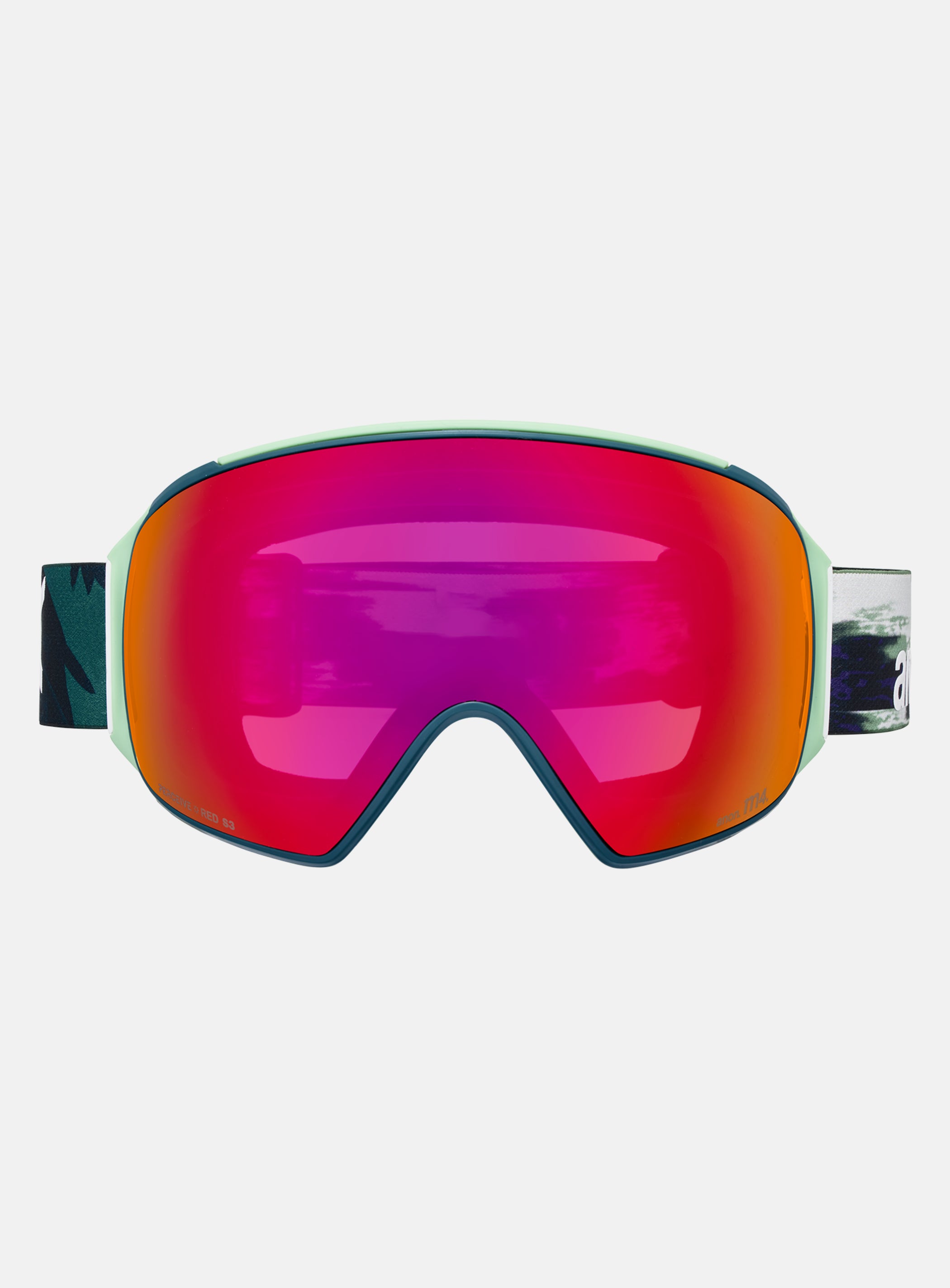 Anon M4 Goggles (Toric) + Bonus Perceive Lens + MFI® Face Mask | Frame: Family Tree, Lens: Perceive Sunny Red