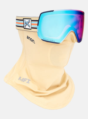 Anon M5S Goggles + Bonus Lens + MFI® Face Mask | Frame: Vintage, Lens: Perceive Variable Blue (21% / S2), Spare Lens: Perceive Cloudy Pink (53% / S1)