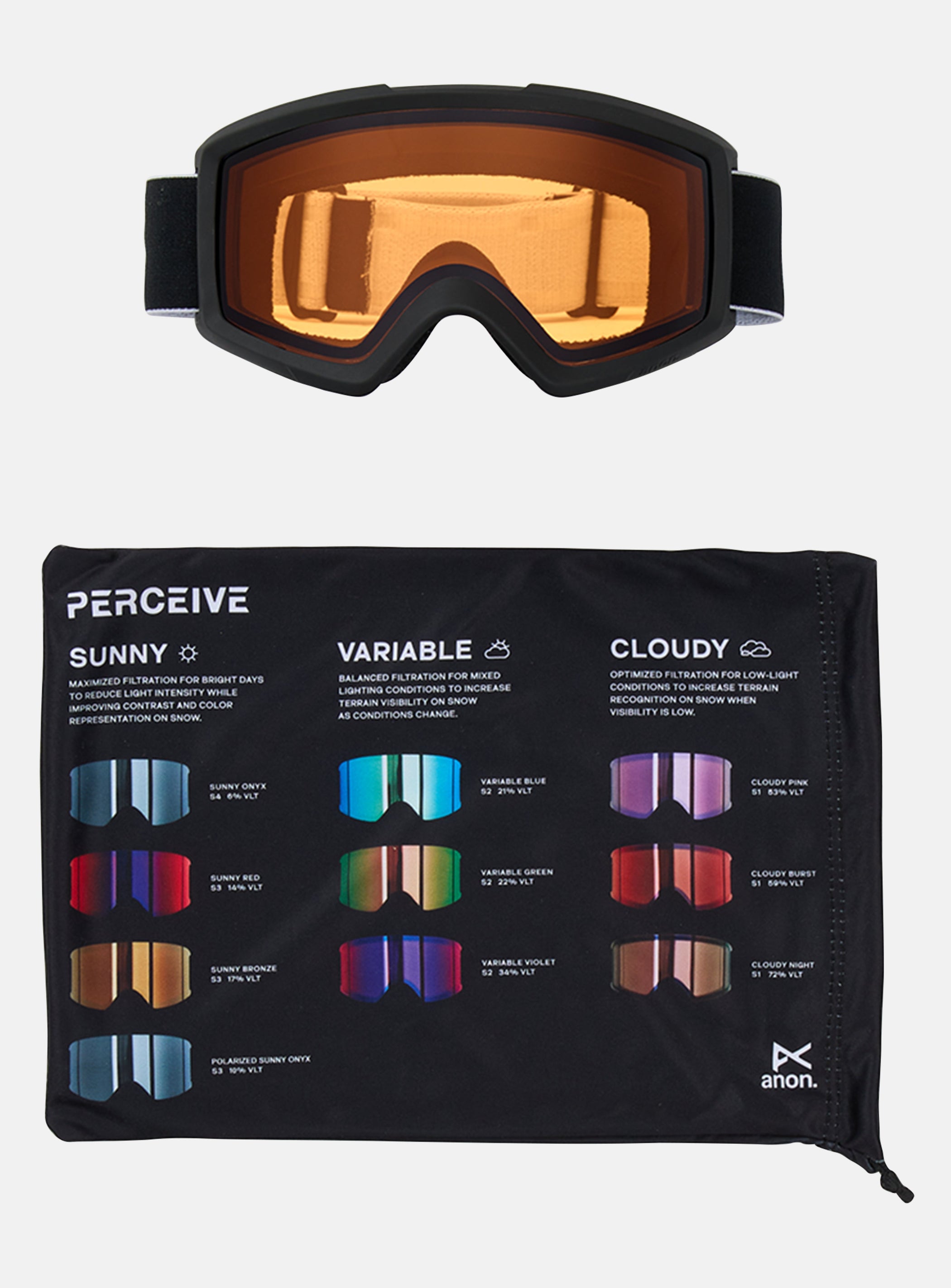 Anon Helix 2.0 Goggles (Non-Mirror) | Goggles & Lenses | Anon