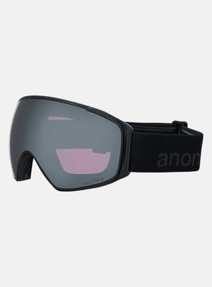 Anon M4S Goggles (Toric) + Bonus Lens + MFI® Face Mask | Frame: Smoke, Lens: Perceive Sunny Onyx