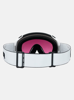 Anon M4S Goggles (Toric) + Bonus Lens + MFI® Face Mask | Frame: White, Lens: Perceive Sunny Onyx