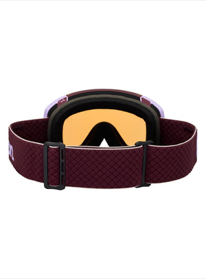 Anon M5 Goggles + Bonus Lens + MFI® Face Mask | Frame: Deep Cherry, Lens: Perceive Cloudy Pink