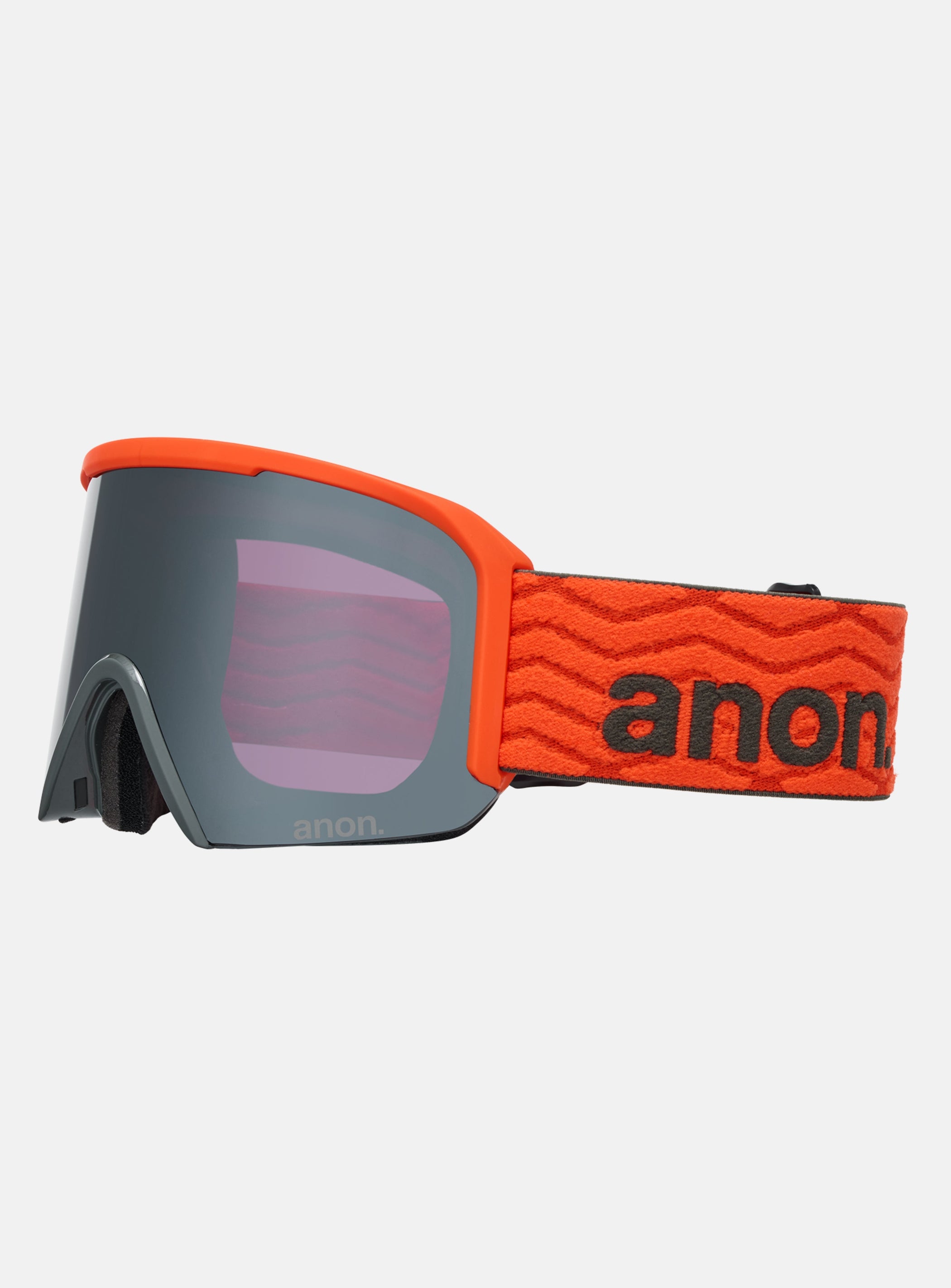 Anon Nesa Goggles + Bonus Lens + MFI® Face Mask | Frame: Fiesta Red, Lens: Perceive Sunny Onyx