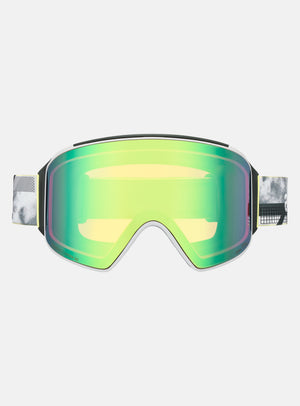Anon M4 Goggles (Cylindrical) + Bonus Lens + MFI® Face Mask | Frame: Tilt Shift, Lens: Perceive Variable Green