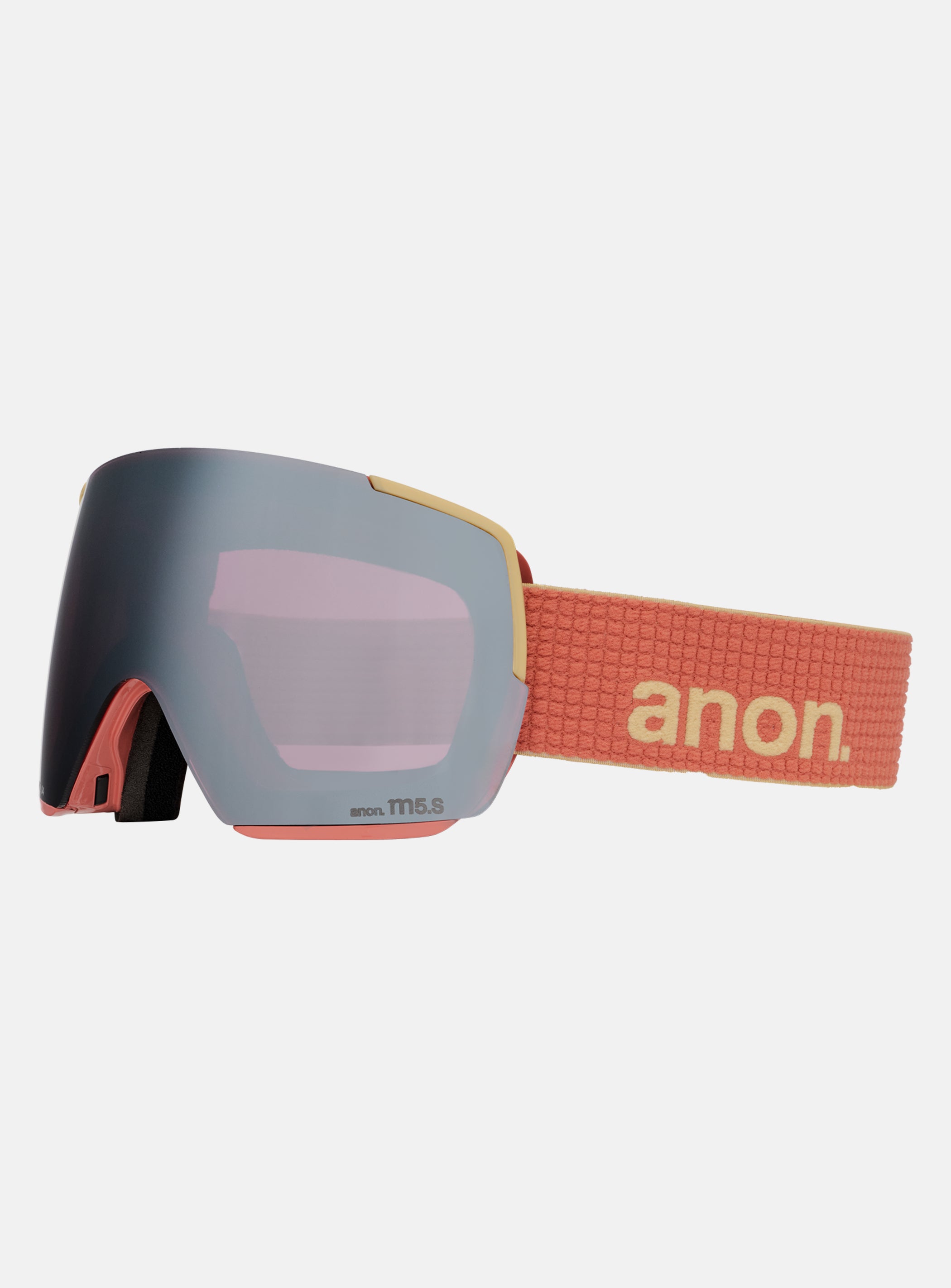 Anon M5S Goggles + Bonus Lens + MFI® Face Mask | Frame: Terracotta, Lens: Perceive Sunny Onyx (6% / S4), Spare Lens: Perceive Variable Violet (34% / S2)