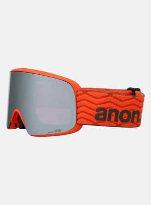 Anon M6 Goggles + Bonus Lens + MFI® Face Mask | Frame: Fiesta Red, Lens: Perceive Sunny Onyx