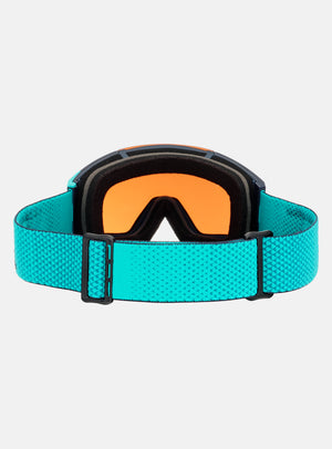 Anon Sync Goggles + Bonus Lens + MFI® Face Mask | Frame: Marine, Lens: Perceive Sunny Bronze (17% / S3), Spare Lens: Perceive Cloudy Burst (59% / S1)