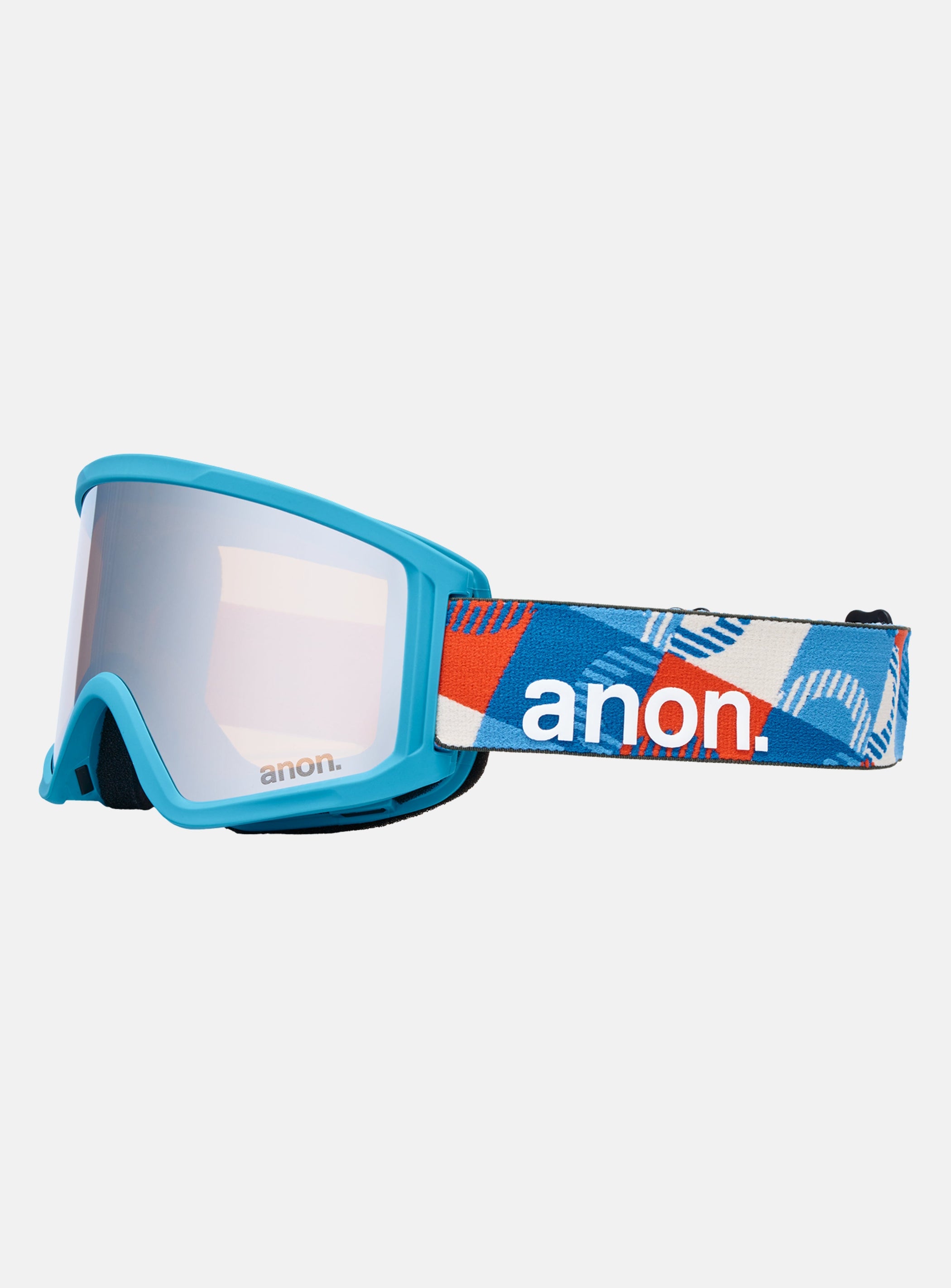 Anon Tracker 2.0 Goggles + MFI® Face Mask | Frame: Patchwork, Lens: Silver Amber