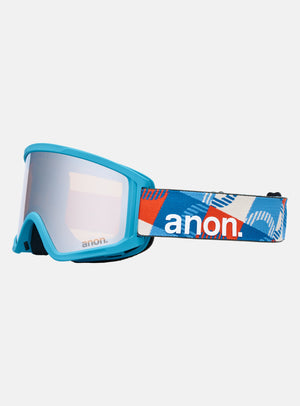 Anon Tracker 2.0 Goggles + MFI® Face Mask | Frame: Patchwork, Lens: Silver Amber