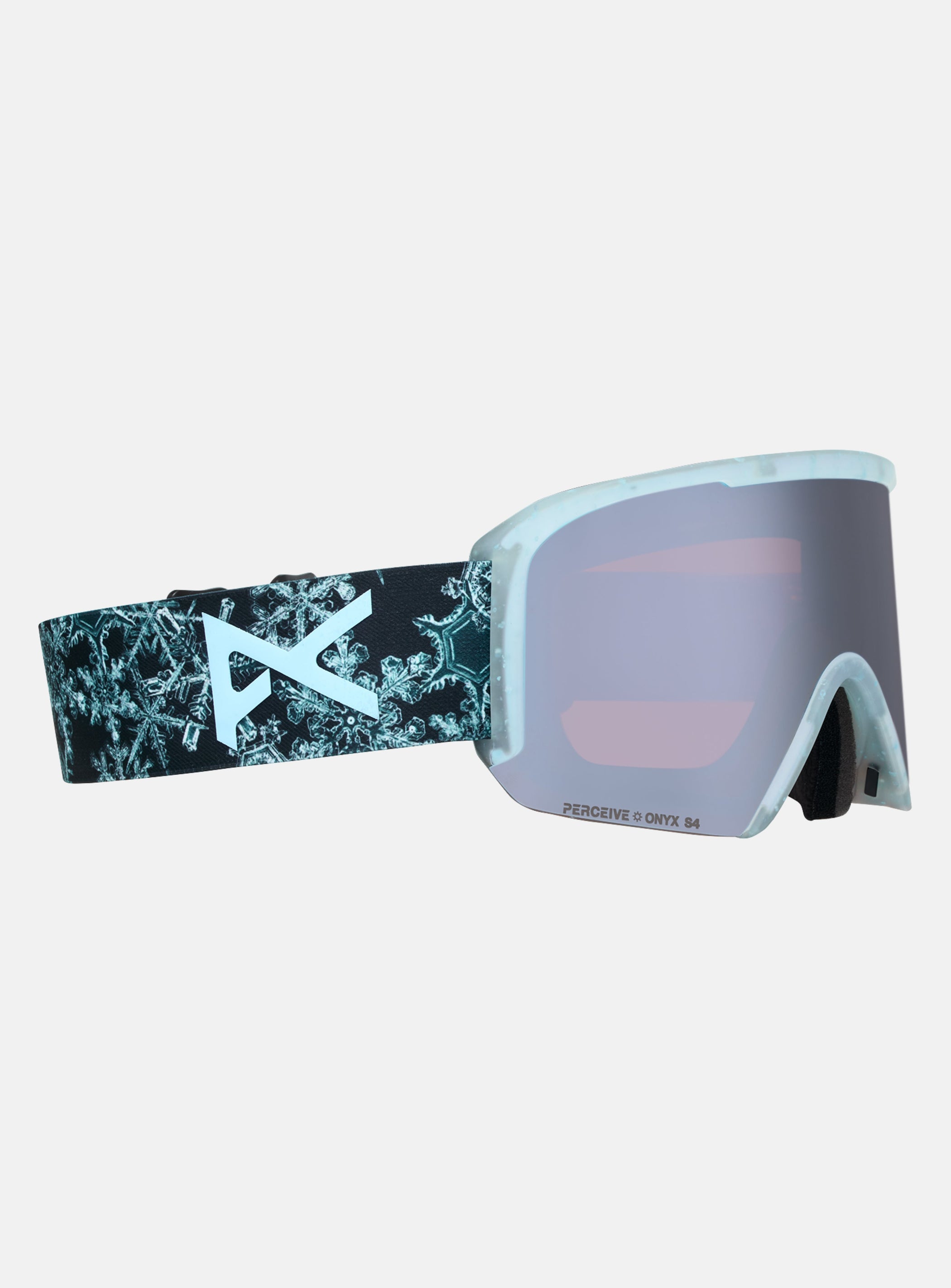 Anon Nesa S Goggles + Bonus Lens + MFI® Face Mask | Frame: Snow Flurry, Lens: Perceive Sunny Onyx