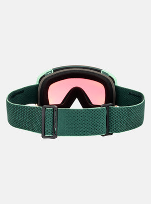 Anon M5S Goggles + Bonus Lens + MFI® Face Mask | Frame: Brunswick Green, Lens: Perceive Variable Green (22% / S2), Spare Lens: Perceive Cloudy Pink (53% / S1)