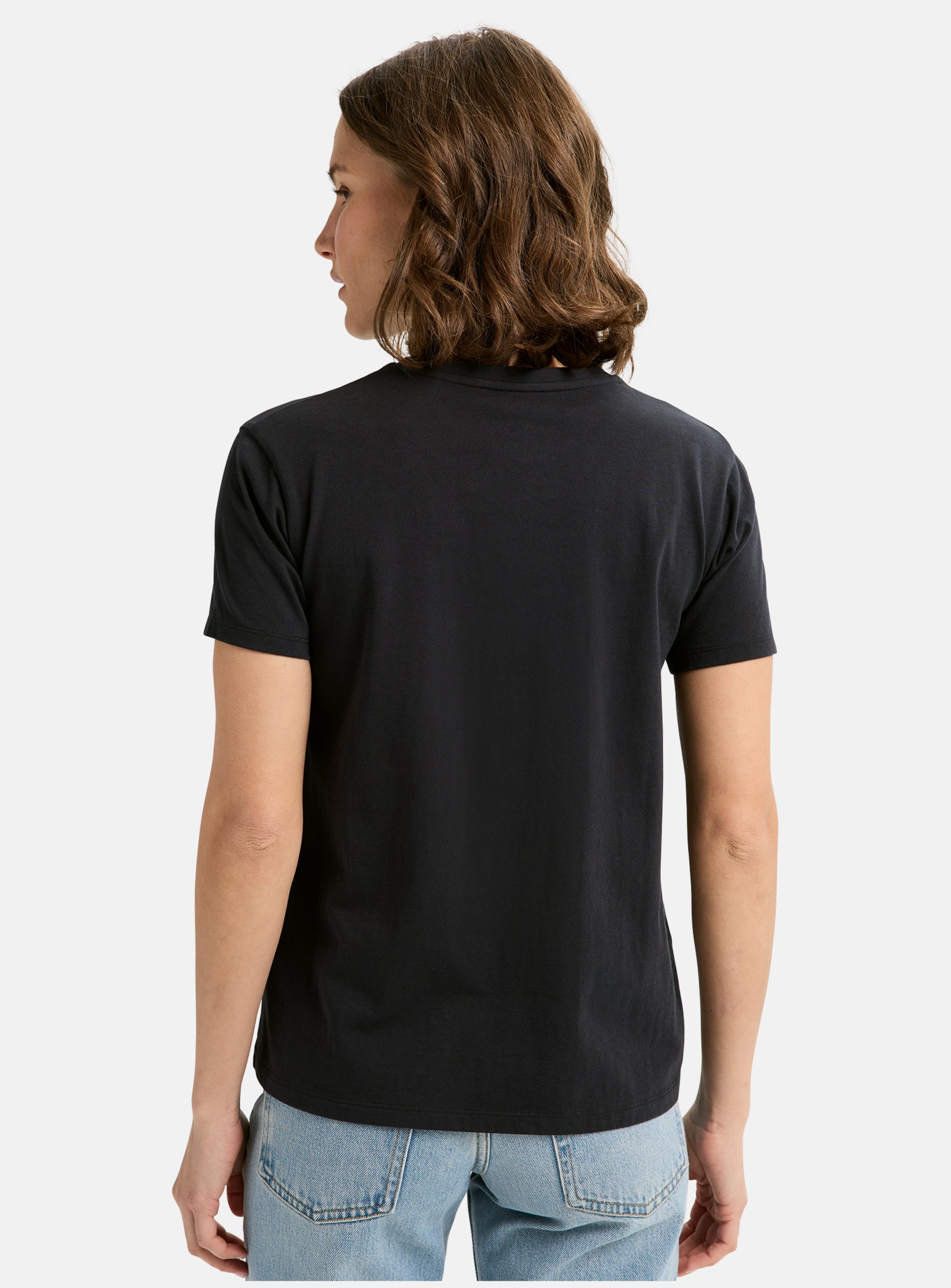 Women's Anon Short Sleeve T-Shirt | True Black