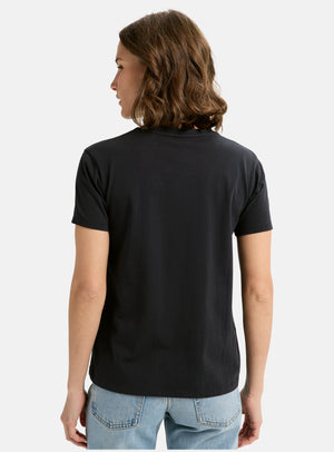 Women's Anon Short Sleeve T-Shirt | True Black