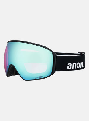 Anon M4 Goggles (Toric) + Bonus Perceive Lens + MFI® Face Mask | Frame: Black, Lens: Perceive Variable Blue