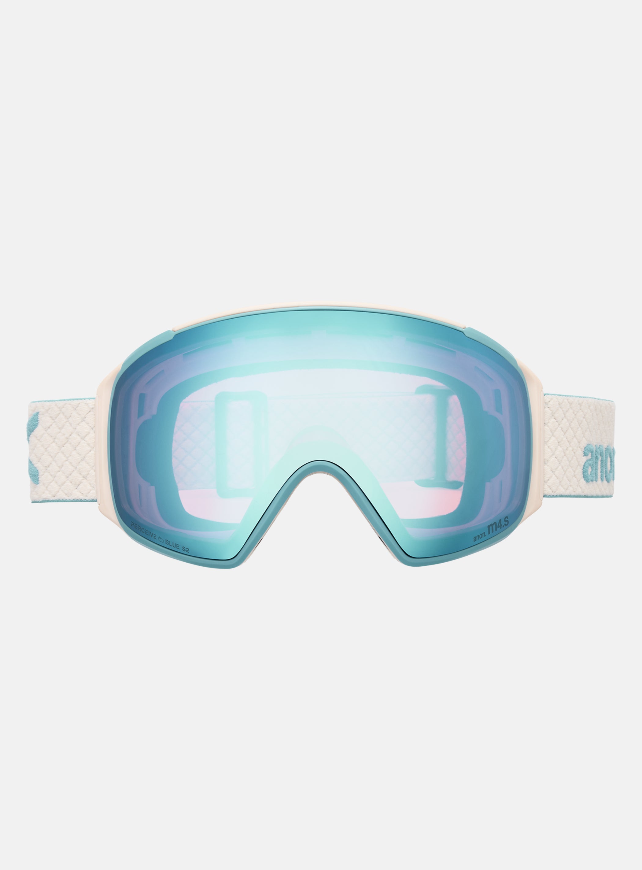 Anon M4S Goggles (Toric) + Bonus Lens + MFI® Face Mask | Frame: Oat, Lens: Perceive Variable Blue