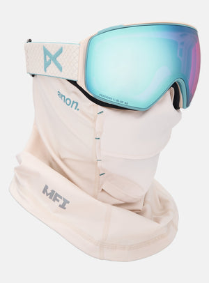 Anon M4 Goggles (Toric) + Bonus Perceive Lens + MFI® Face Mask | Frame: Oat, Lens: Perceive Variable Blue