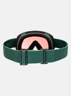 Anon M6S Goggles + Bonus Lens + MFI® Face Mask | Frame: Brunswick Green, Lens: Perceive Variable Green (22% / S2), Spare Lens: Perceive Cloudy Pink (53% / S1)
