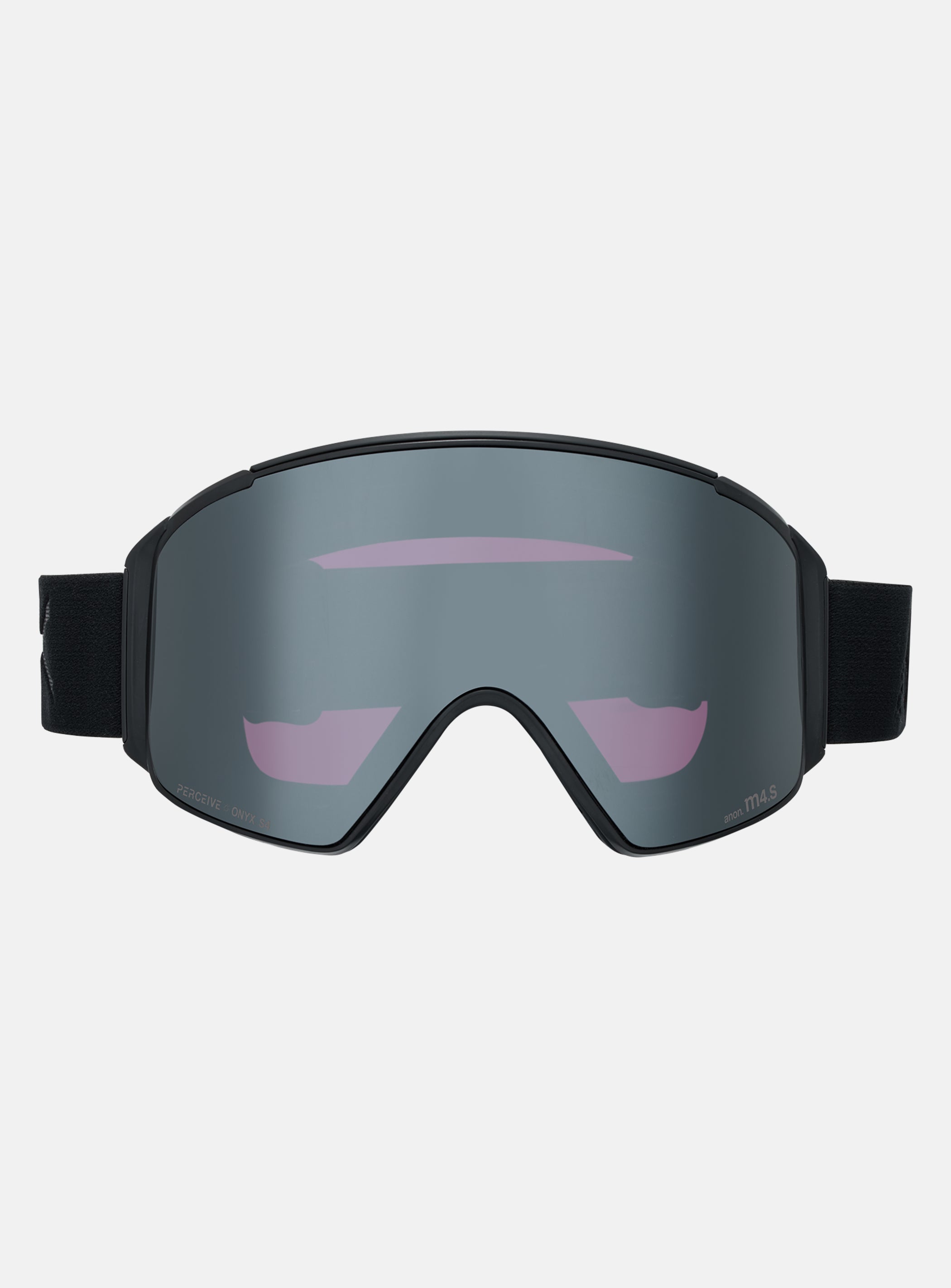 Anon M4S Goggles (Cylindrical) + Bonus Lens + MFI® Face Mask | Frame: Smoke, Lens: Perceive Sunny Onyx