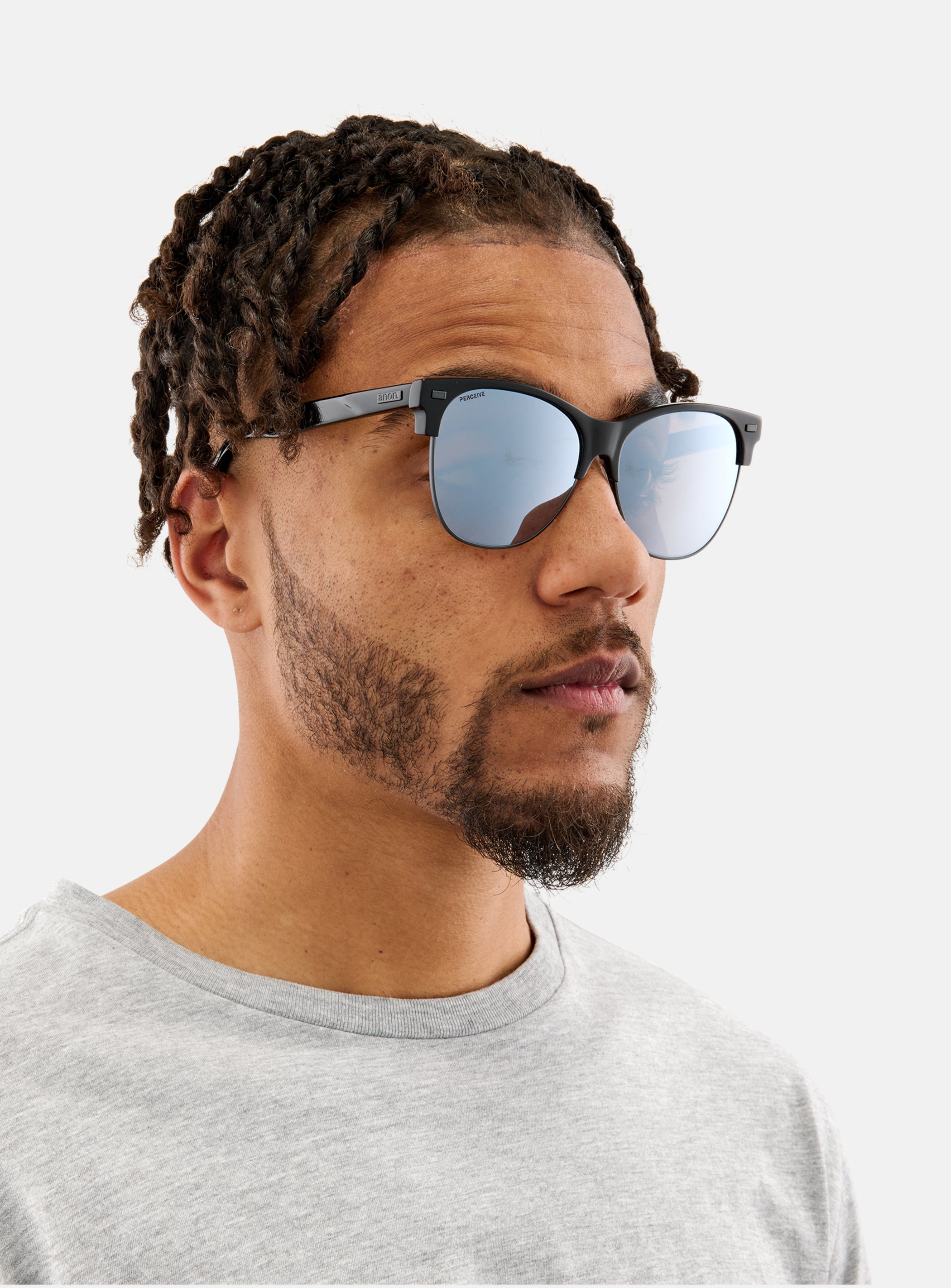 Anon Promoter Sunglasses | Black / Perceive Polar Onyx