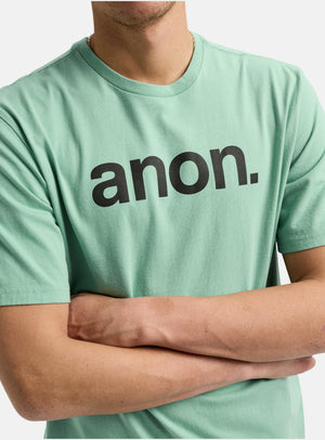 Men's Anon Short Sleeve T-Shirt | Soft Sage