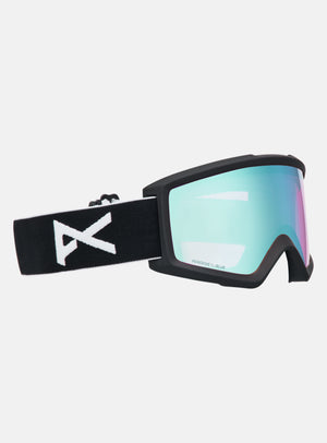 Anon Helix 2.0 Goggles + Bonus Lens | Frame: Black, Lens: Perceive Variable Blue