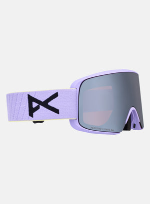 Anon M6S Goggles + Bonus Lens + MFI® Face Mask | Frame: Hyper Lilac, Lens: Perceive Sunny Onyx