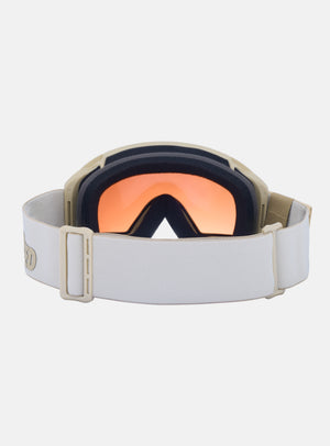Anon Undefeated M4S Goggles (Cylindrical) + Bonus Lens + MFI® Face Mask | Frame: Tan, Lens: Perceive Sunny Bronze