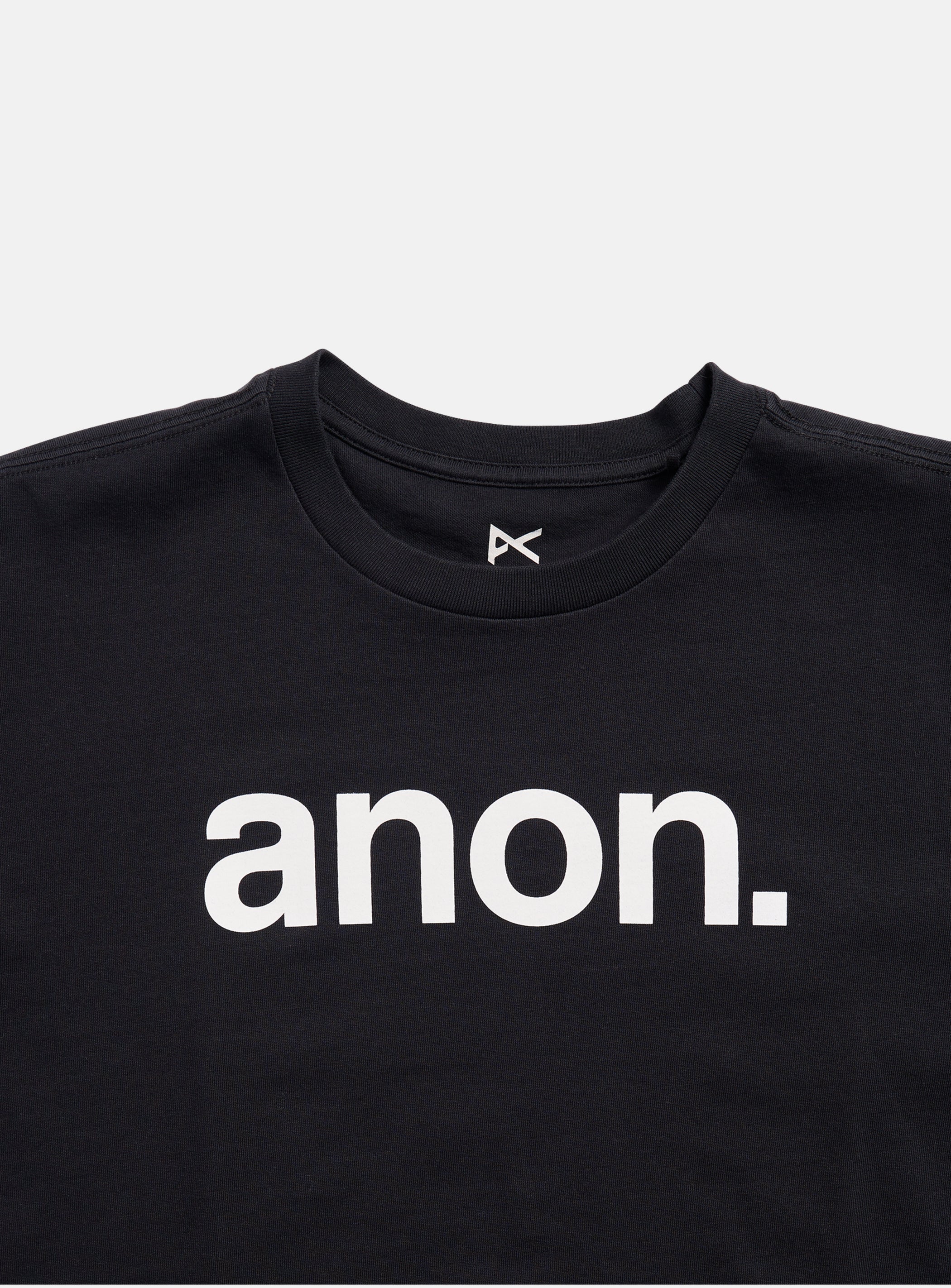 Anon Short Sleeve T-Shirt | True Black