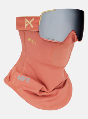 Anon M5S Goggles + Bonus Lens + MFI® Face Mask | Frame: Terracotta, Lens: Perceive Sunny Onyx (6% / S4), Spare Lens: Perceive Variable Violet (34% / S2)