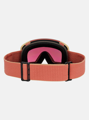 Anon M5S Goggles + Bonus Lens + MFI® Face Mask | Frame: Terracotta, Lens: Perceive Sunny Onyx (6% / S4), Spare Lens: Perceive Variable Violet (34% / S2)