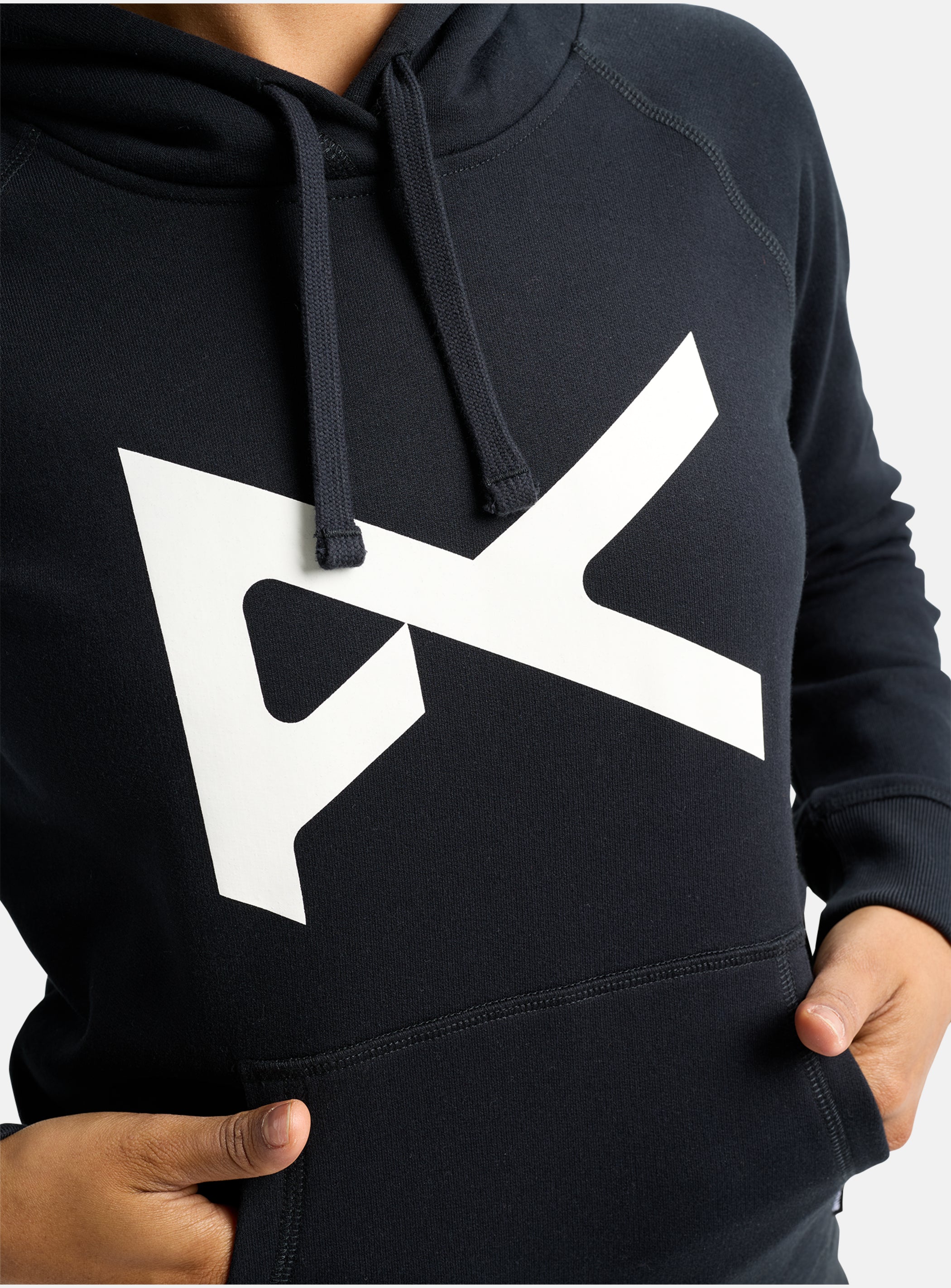 Women's Anon Pullover Hoodie | True Black