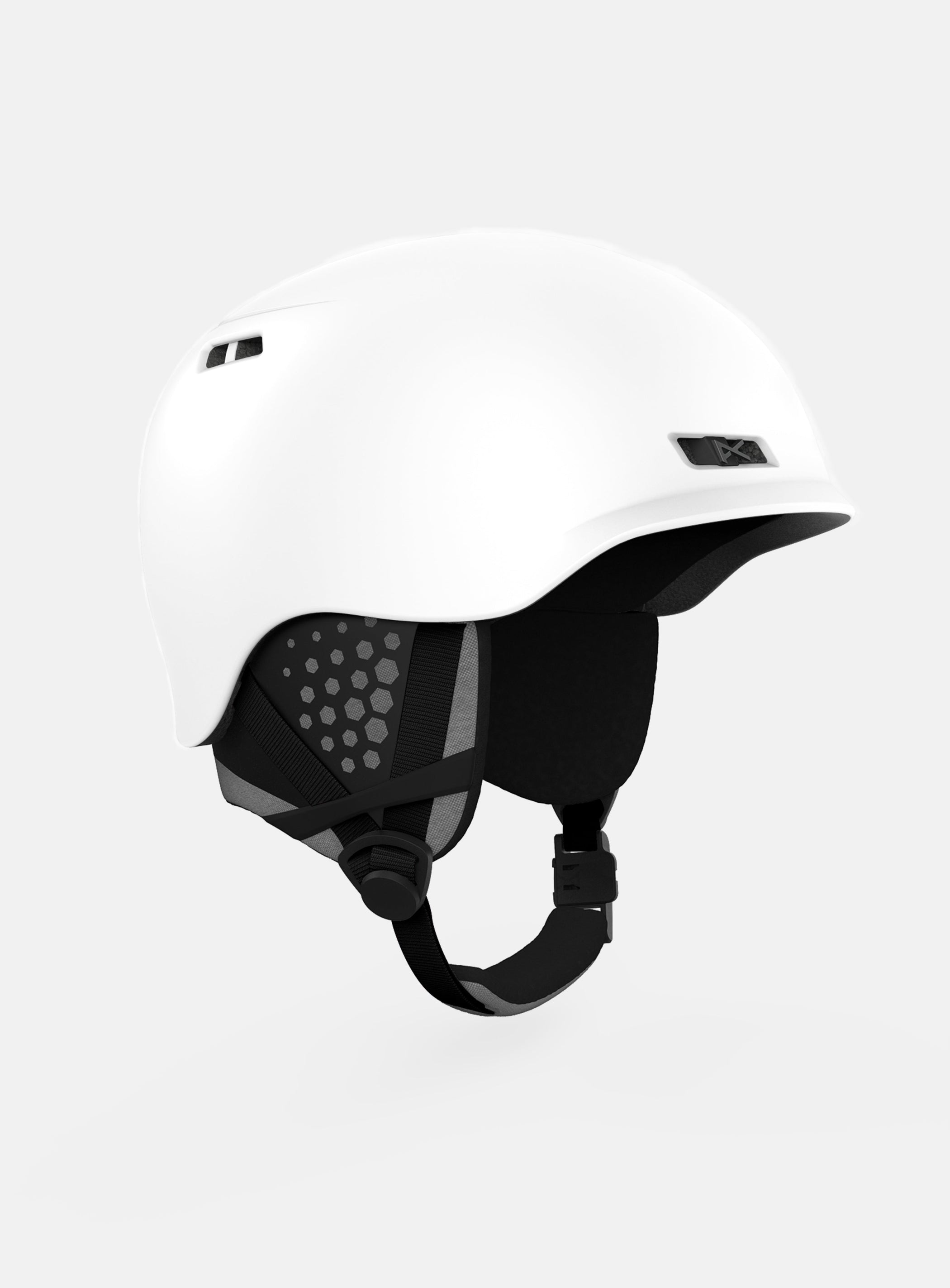 cool white and black snowboard helmet Anon Rodan Helmet L White