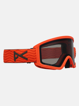 Anon Tracker 2.0 Goggles + MFI® Face Mask | Frame: Fiesta Red, Lens: Smoke