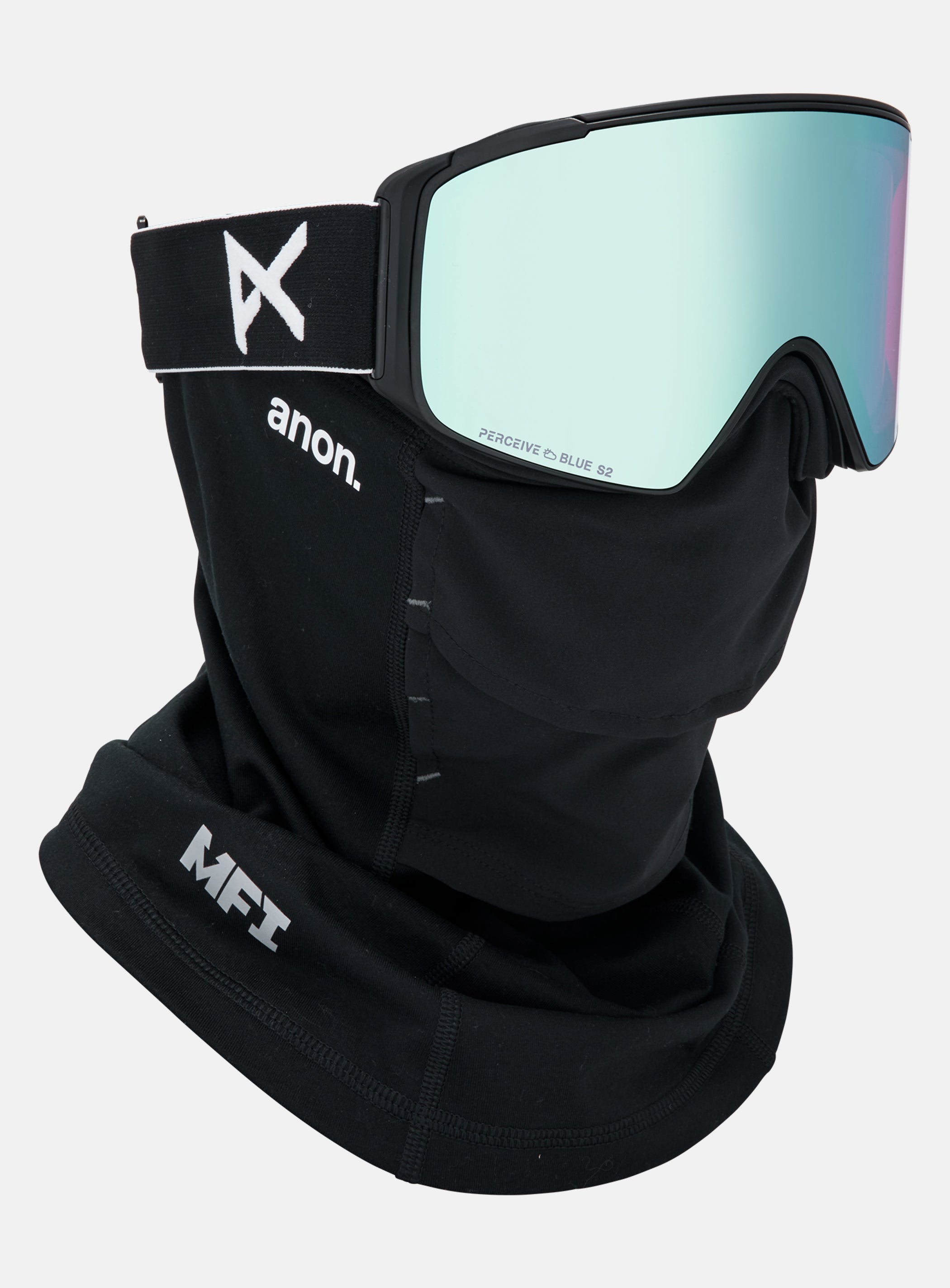 Anon M4S Goggles (Cylindrical) + Lens + MFI® Face Mask | Anon Anon M4S Goggles (Cylindrical) + Lens + MFI® Face Mask | Anon