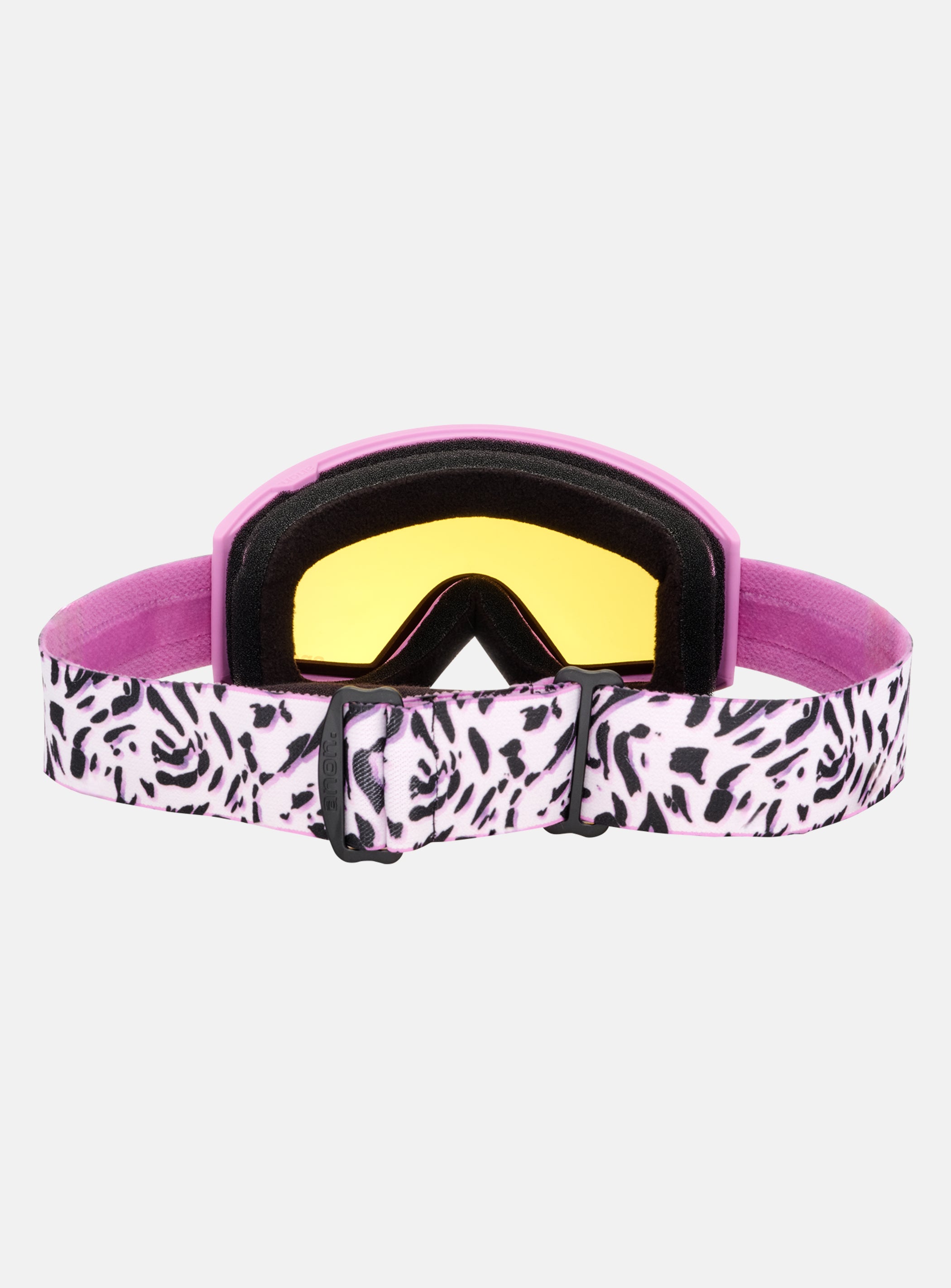 Anon Tracker 2.0 Goggles + MFI® Face Mask | Frame: Leopard Pink, Lens: Pink Amber (50% / S1)