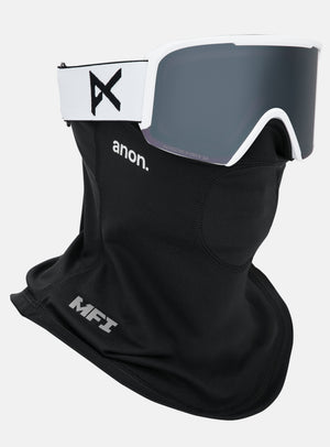 Anon Nesa Goggles + Bonus Lens + MFI® Face Mask | Frame: White, Lens: Perceive Sunny Onyx