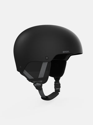 Anon Kids' Rime 3 Ski & Snowboard Helmet | Black