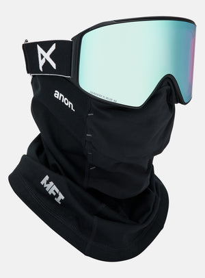 Anon M4 Goggles (Cylindrical) + Bonus Lens + MFI® Face Mask | Frame: Black, Lens: Perceive Variable Blue
