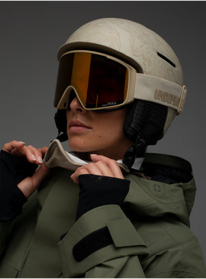 Anon Undefeated Logan WaveCel® Ski & Snowboard Helmet | Tan