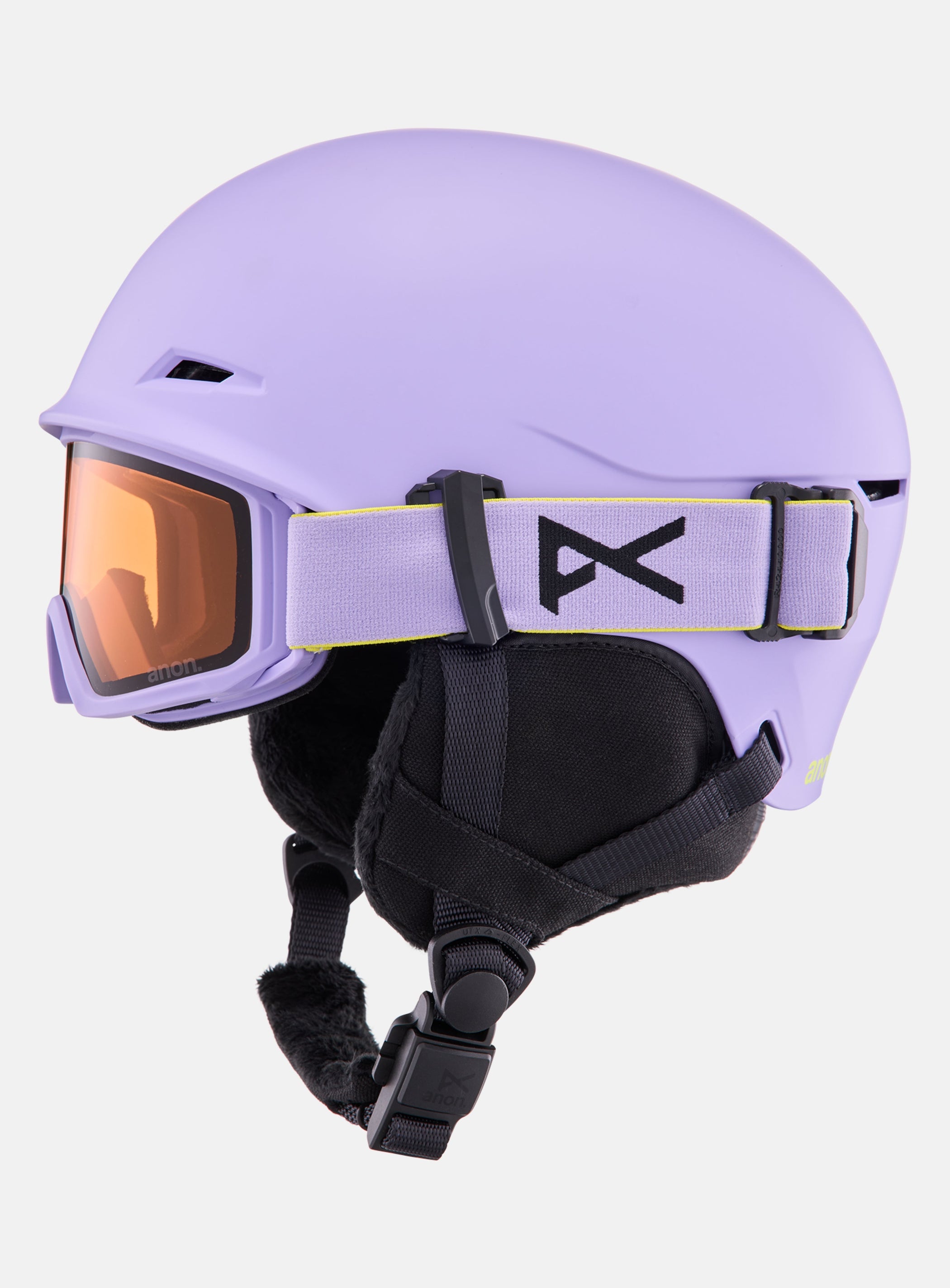 Kids' Anon Define Ski & Snowboard Helmet | Hyper Lilac