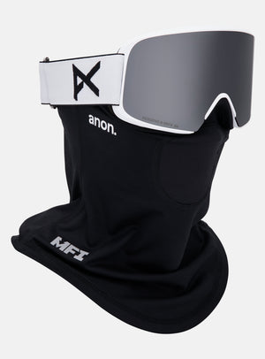 Anon M6 Goggles + Bonus Lens + MFI® Face Mask | Frame: White, Lens: Perceive Sunny Onyx